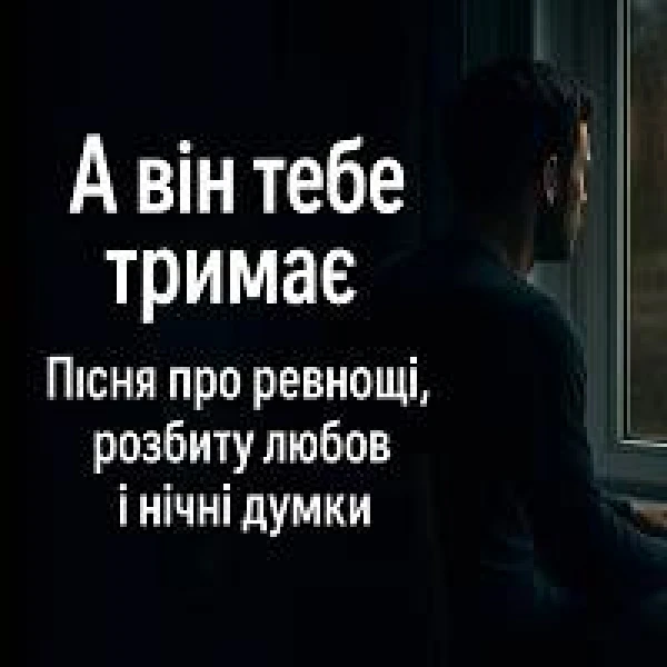 А він тебе тримає