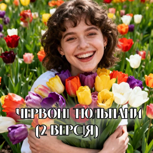 Червоні тюльпани (2 версія)